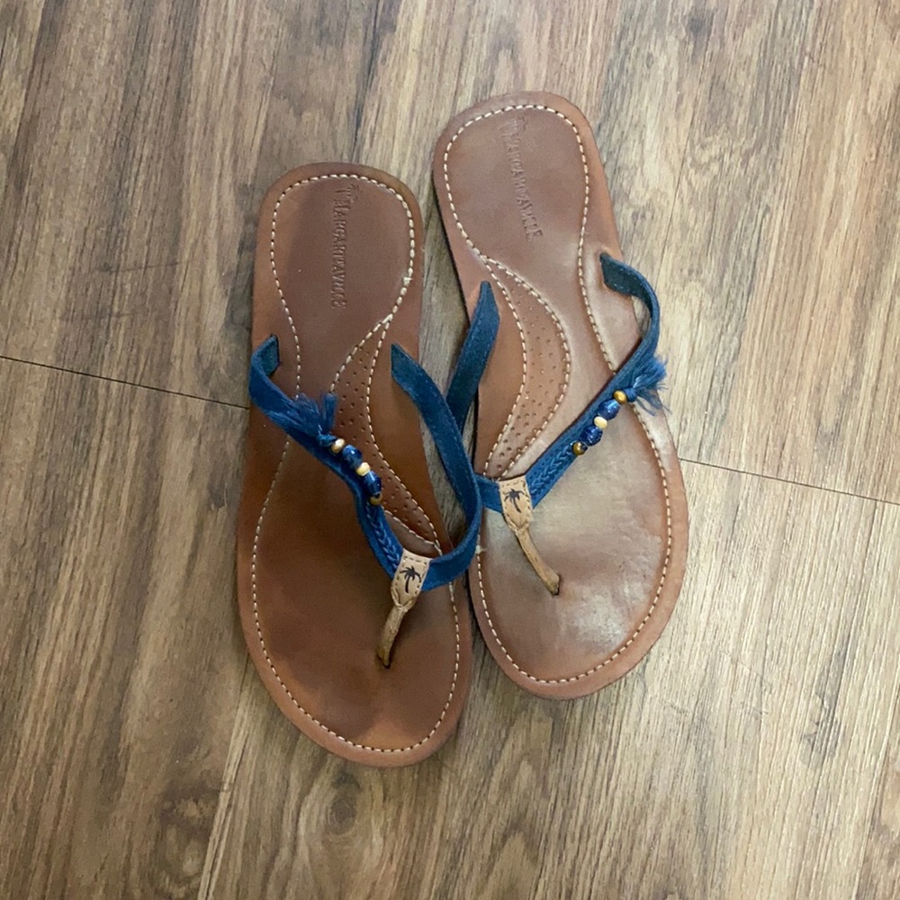 Brown / Blue Sandals
